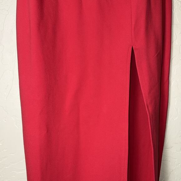 Revolve Superdown Ryleigh Strapless Maxi Dress in Red - Picture 7 of 12